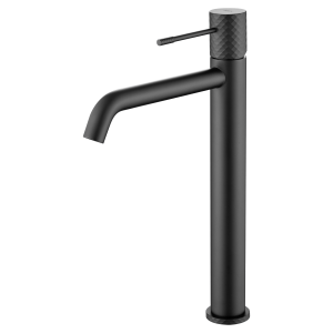 GENOVA MITIGEUR LAVABO HAUT SANS VIDAGE NOIR MAT
