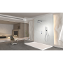 GENOVA KIT DOUCHE SOFFIONE AVEC MITIGEUR THERMOSTATIQUE À 2 VOIES + DOUCHETTE