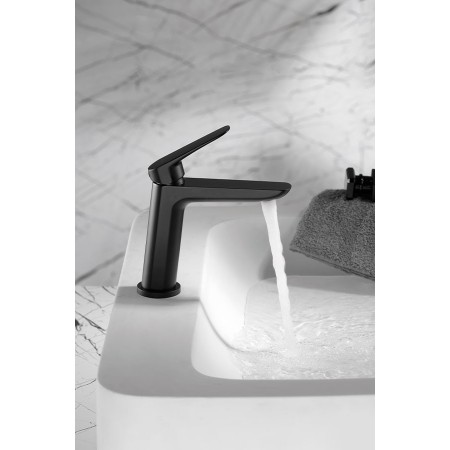 BELGICA MITIGEUR LAVABO SANS VIDAGE NOIR