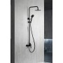 BELGICA COLONNE DE DOUCHE MÉCANIQUE FINITION NOIR MAT