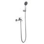 BELGICA MITIGEUR MONOCOMMANDE POUR BAIGNOIRE AVEC KIT DE DOUCHE CHROMÉ