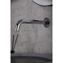 BELGICA MITIGEUR LAVABO MURAL AVEC PARTIE ENCASTRÉE CHROME