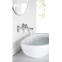 DELOS MITIGEUR LAVABO MONOCOMMANDE ENCASTRÉ EN ACIER INOXYDABLE. S.316