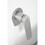 DELOS MITIGEUR LAVABO MONOCOMMANDE ENCASTRÉ EN ACIER INOXYDABLE. S.316