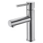 MOSCU MITIGEUR LAVABO MONOCOMMANDE ACIER INOXYDABLE S.316 SANS VIDAGE