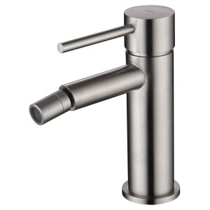 MOSCU MITIGEUR BIDET MONOCOMMANDE ACIER INOXYDABLE S.316 SANS VIDAGE