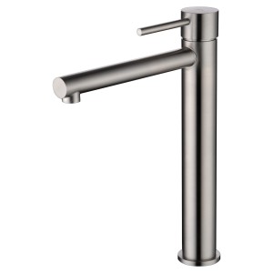MOSCU MITIGEUR LAVABO HAUT MONOCOMMANDE ACIER INOXYDABLE S.316 SANS VIDAGE