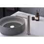 MOSCU MITIGEUR LAVABO HAUT MONOCOMMANDE ACIER INOXYDABLE S.316 SANS VIDAGE