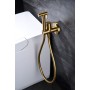 MUNICH BIDET AVEC MITIGEUR EAU CHAUDE ET FROIDE OR BROSSÉ