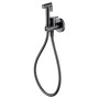MUNICH BIDET AVEC DOUCHETTE ET MITIGEUR EAU CHAUDE ET FROIDE BLACK GUN METAL