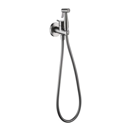MUNICH BIDET AVEC MITIGEUR D'EAU CHAUDE ET FROIDE NICKEL BROSSÉ