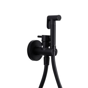 MUNICH BIDET AVEC MITIGEUR EAU CHAUDE ET FROIDE NOIR MAT