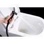 MUNICH BIDET AVEC MITIGEUR EAU CHAUDE ET FROIDE NOIR MAT