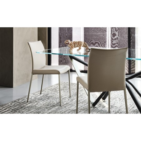 SEDIA ANNA SENZA BRACCIOLI 46x55x87h