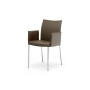 SEDIA ANNA CON BRACCIOLI 54x55x87h