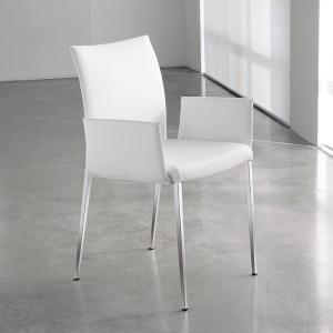 SEDIA ANNA CON BRACCIOLI 54x55x87h