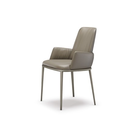 SEDIA BELINDA ML CON BRACCIOLI 53,5x59x86h