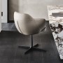 SEDIA GIREVOLE BOMBÈ X 63x64x81h