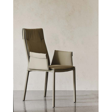 SEDIA ISABEL 55x62x100h - HAUTE AVEC ACCOUDOIRS