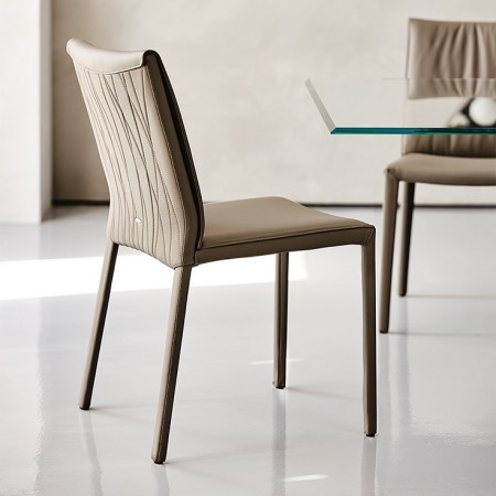 SEDIA ITALIA COUTURE 48x59x87h - SANS ACCOUDOIRS