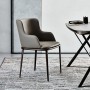 SEDIA MAGDA ML 53x59x81h - AVEC ACCOUDOIRS