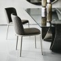 SEDIA MAGDA ML COUTURE  53x59x81h - SANS ACCOUDOIRS