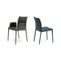 SEDIA NORMA COUTURE 47x55x87h- SANS ACCOUDOIRS