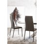 SEDIA NORMA COUTURE 47x55x87h- SANS ACCOUDOIRS