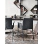 SEDIA NORMA COUTURE 60x55x87h - AVEC ACCOUDOIRS