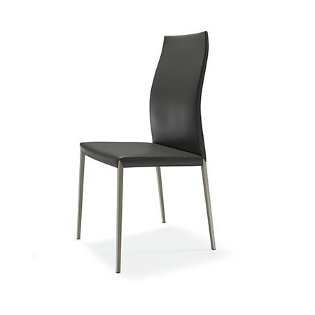 SEDIA NORMA ML COUTURE 47x55x105h - HAUTE SANS ACCOUDOIRS