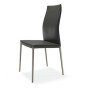SEDIA NORMA ML COUTURE 47x55x105h - HAUTE SANS ACCOUDOIRS