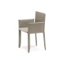 SEDIA PIUMA EDITION 52x45x83h - AVEC ACCOUDOIRS