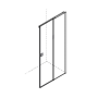 CÔTÉ COULISSANT x ZEPHYROS ANGLE PORTE COULISSANTE + CÔTÉ FIXE