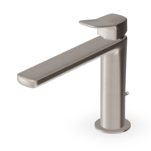 BRIM MITIGEUR LAVABO AVEC VIDAGE NICKEL BROSSÉ