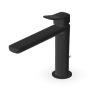 BRIM MITIGEUR LAVABO AVEC VIDAGE NOIR MAT EMBOSSÉ