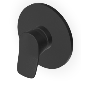 BRIM MITIGEUR DE DOUCHE MONOCOMMANDE NOIR MAT EMBOSSÉ