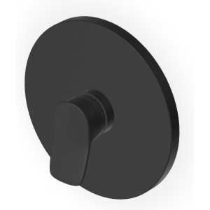 BRIM MITIGEUR DE DOUCHE MONOCOMMANDE NOIR MAT EMBOSSÉ