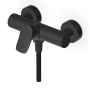 BRIM MITIGEUR DE DOUCHE EXTÉRIEUR NOIR MAT EMBOSSÉ
