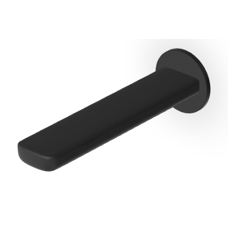 BRIM BORD 180MM NOIR MAT EMBOSSÉ