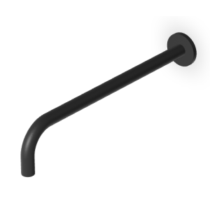 BRIM BRAS DE DOUCHE NOIR MAT EMBOSSÉ