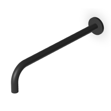 BRIM BRAS DE DOUCHE NOIR MAT EMBOSSÉ