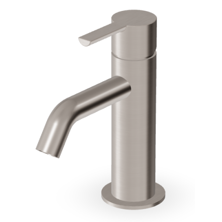 GILL MITIGEUR LAVABO SANS VIDAGE NICKEL BROSSÉ
