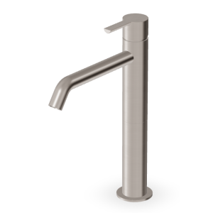 GILL MITIGEUR LAVABO HAUT SANS VIDAGE NICKEL BROSSÉ