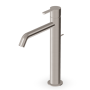 GILL MITIGEUR LAVABO HAUT AVEC VIDAGE NICKEL BROSSÉ