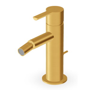 GILL MITIGEUR BIDET AVEC VIDAGE OR BROSSÉ
