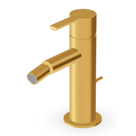GILL MITIGEUR BIDET AVEC VIDAGE OR BROSSÉ