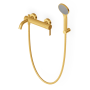 GILL MITIGEUR BAIN-DOUCHE AVEC DÉVIATEUR OR BROSSÉ