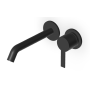 GILL MITIGEUR LAVABO ENCASTRÉ 175MM NOIR MAT EMBOSSÉ