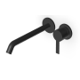 GILL MITIGEUR LAVABO ENCASTRÉ 220MM NOIR MAT EMBOSSÉ