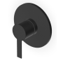 GILL MITIGEUR DE DOUCHE ENCASTRÉ NOIR MAT EMBOSSÉ